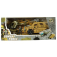 Vojenská sada Combat Force Vojenské Auto