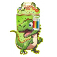 Omalovánky s fixy Dinosaurus
