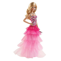 Barbie růžová BFW17