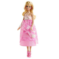 Barbie růžová BFW17