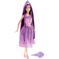 Barbie - Dlouhovláska Fialová