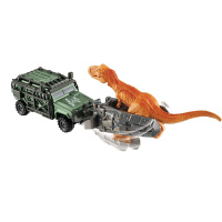 Jurassic World - Vozidlo s dinosaurem Tyranno-Hauler