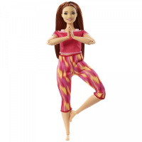 Barbie - Panenka v pohybu Oranžová