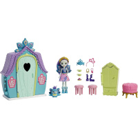 Enchantimals - Figurka s domečkem Patter Peackock