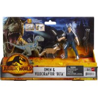 Jurassic World - Dinosaurus s figurkou