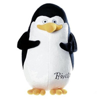Plyšový tučňák z Madagaskaru - 60 cm