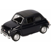 Autíčko 1:34 Fiat 500 CL Černá