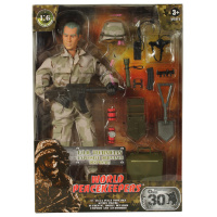 Figurka World Peacekeepers- voják s doplňky S.A.S.