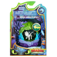 Jak vycvičit draka – Figurka s jeskyní Lightfury