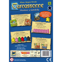 Hra - Carcassonne, Hostince a katedrály