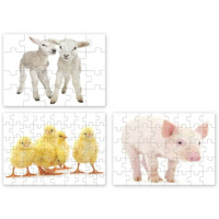 Puzzle 3v1 – Mláďátka