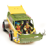 Ninja Turtles - Auto s figurkou