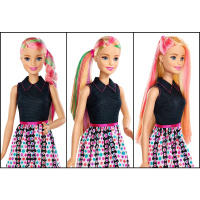 Barbie - Barevný účes
