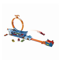 Hot Wheels - Tahač a pojízdná dráha