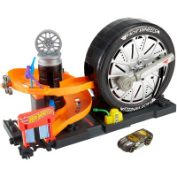 Hot Wheels - City set Super Spin Tire Shop