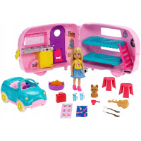 Barbie - Chelsea s karavanem