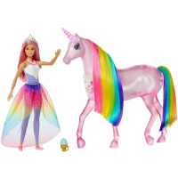Barbie Dreamtopia - Kouzelný jednorožec a panenka