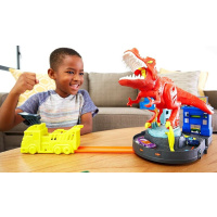 Hot Wheels City - Herní set T-Rex řádí