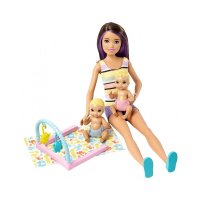 Barbie Skipper - Pěstounka s dětským pokojíkem