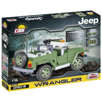 Cobi 24260 – Vojenské vozidlo Jeep Wrangler
