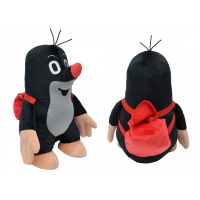 Plyšový Krtek s batohem 35 cm