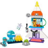 10422 Lego Duplo – Vesmírné dobrodružství s raketoplánem 3 v 1