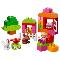 10571 LEGO DUPLO - Růžový box plný zábavy