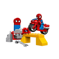 10607 LEGO DUPLO - Spider-manova dílna pro motorku