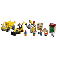 10734 LEGO JUNIORS - Demoliční práce na staveništi