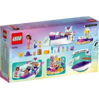 10786 LEGO Gabby's Dollhouse- Gábi a Rybočka na luxusní lodi