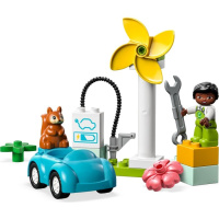 10985 Lego Duplo – Větrná turbína a Elektromobil