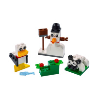 11012 Lego Classic – Bílé kreativní kostky