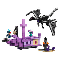 21264 Lego Minecraft – Drak z Enderu a loď z Endu