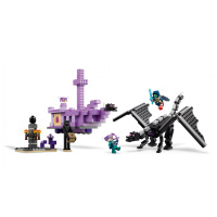 21264 Lego Minecraft – Drak z Enderu a loď z Endu