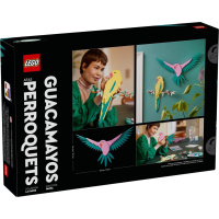 31211 Lego Art – Kolekce zvířat – Papoušek Ara
