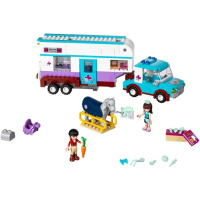 41125 LEGO FRIENDS – Veterinářský přívěs s koněm