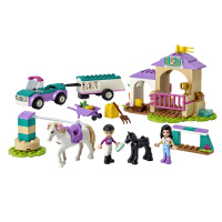 41441 LEGO FRIENDS – Výcvik koníků a auto s přívěsem