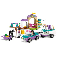 41441 LEGO FRIENDS – Výcvik koníků a auto s přívěsem