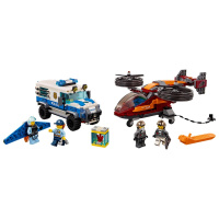 60209 LEGO CITY - Letecká policie a krádež diamantu