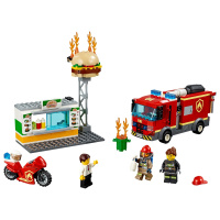 60214 LEGO CITY - Zásah hasičů v burgrárni