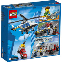 60243 Lego City- Pronásledování s policejní helikoptérou