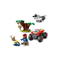 60300 Lego City – Záchranářská čtyřkolka v divočine