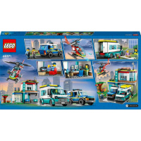 60371 Lego City- Zásahová centrála