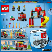 60375 Lego City- Hasičská stanice a auto hasičů