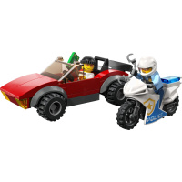 60392 Lego City – Honička auta s policejní motorkou