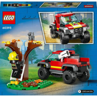 60393 Lego City- Hasičské terénní auto 4x4
