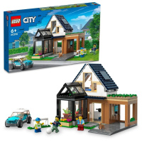 60398 Lego City- Rodinný dům a elektromobil