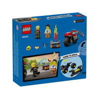 60410 Lego City – Hasičská záchranářská motorka