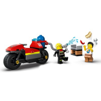60410 Lego City – Hasičská záchranářská motorka