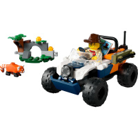 60424 Lego City – Čtyřkolka na průzkum džungle – mise panda červená